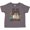 Charcoal Grey, variant on My Big Cousin Loves Me with Sloth and Hearts Boys or Girls Toddler T-Shirt