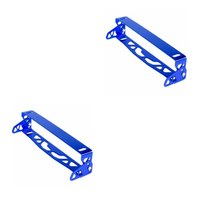 VONKY Frame Tag Holder - Durable for Weatherproof Scratch Resistant Lightweight Car License Plate Frame blue 24.5*21*3cm 2Set