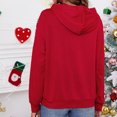 thumbnail image 5 of Moda mujer Navidad Casual manga larga con capucha señoras Tops sudaderas Fridja fhghd3124, 5 of 5
