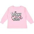 thumbnail image 3 of Inktastic My Mommy is a Nurse Boys or Girls Long Sleeve Toddler T-Shirt, 3 of 5