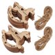 thumbnail image 3 of 20 Piezas de Adornos Navideños Creativos de Madera para Colgar en el Árbol de Navidad, Rodajas de Madera Natural, Adorno Navideño Trojan, Placa Colgante para Fiestas Navideñas, 3 of 8