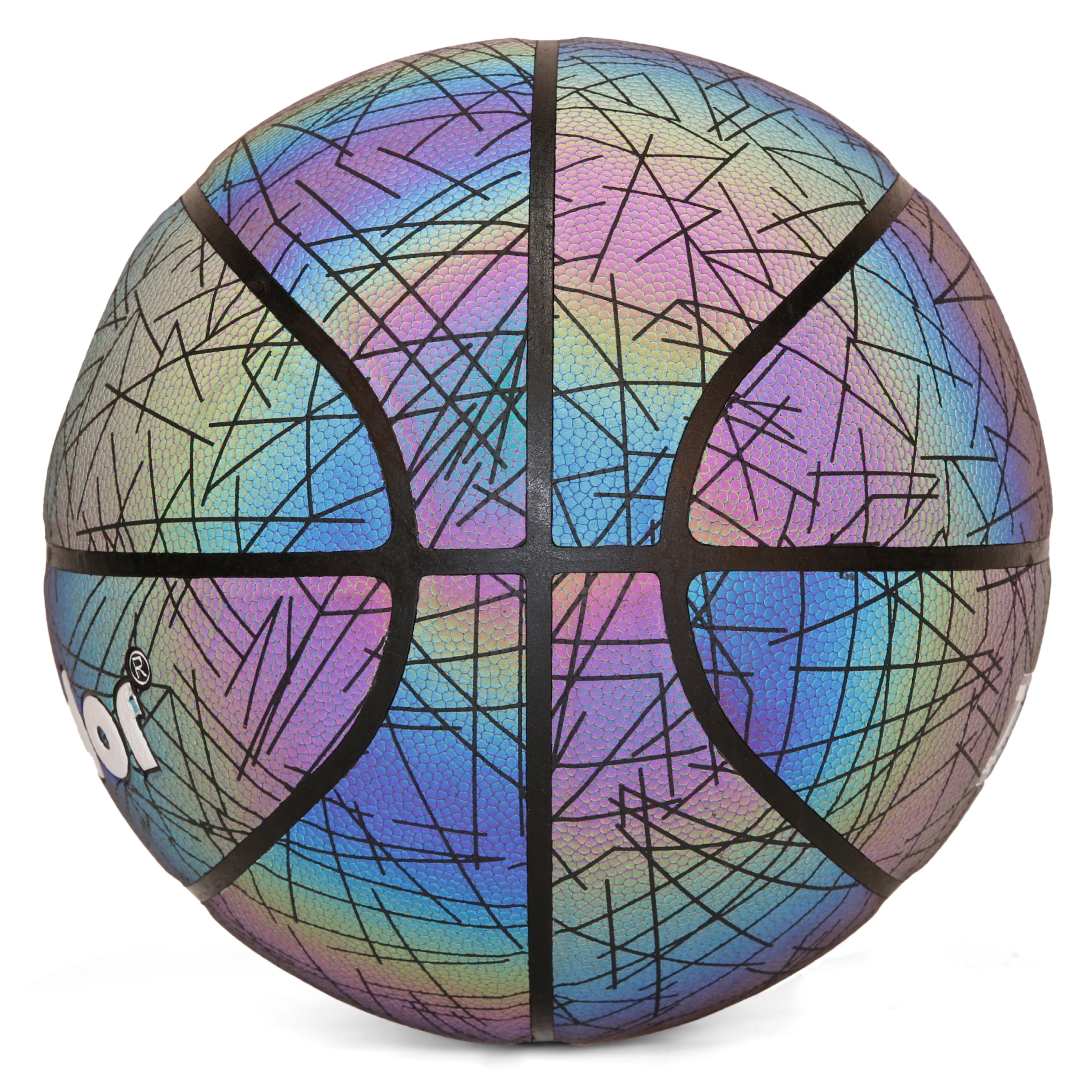 Outdoor Basketball Official Size 7(29.5''), Reflect Light PU Basketballs for Adult Youth Indoor Sport Training Match