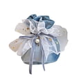 thumbnail image 4 of Luzkey Candy Bag Bridal Bag Chinese Wedding Velvet Durable Fashion Drawstring Gift Bag Drawstring Pouch for Party Supplies Gift Prom Blue, 4 of 8