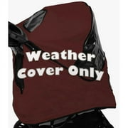 Weather Cover for Jogger Pet Stroller - Burgundy