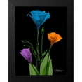 thumbnail image 2 of Koetsier, Albert 19x24 Black Modern Framed Museum Art Print Titled - Jewel Gentian Buddies 4, 2 of 5