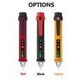 thumbnail image 2 of ANENG VC1010 Non-Contact AC Voltage Tester with Variable Sensitivity 12V-1000V Dual Range Electrical Test Pen LCD Display Portable Voltage Detector with Buzzer and Flashing Light, 2 of 8