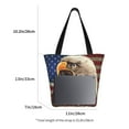 thumbnail image 3 of Sikiie Eagle With USA Flags Shoulder Bag Casual Hobo Crossbody Tote Bag for Women and Men Large Purse Messenger Bag Travel Work, 3 of 6