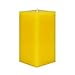 thumbnail image 3 of Zest Candle Bougie Pilier, 3 par 6 Pouces, Carré Jaune, 3 of 4