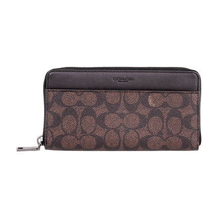 Coach Accordion Men's Large Signature Canvas Wallet 58426MAH