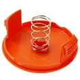 thumbnail image 2 of Mosiee Grass Trimmer Parts Lawn Mower Head Cap Garden Power Tools Accessories Brush Cutter Spool Line Cover Spool Cover, 2 of 9