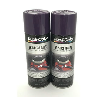 x2 Dupli-Color Engine Paint High Temp Enamel Gloss Torque n Teal 12 oz  Aerosol