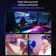 thumbnail image 5 of USB Microphone RGB Microfone Condensador noise reduction Wire Game Mic for Podcast Recording Studio Streaming Laptop Desktop PC, 5 of 7