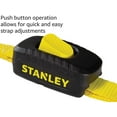thumbnail image 3 of Stanley Enclosed Cam Buckle Cargo Tie Down Straps 1In X 10' 1200 Lbs Break Strength 4Pk, 3 of 5