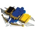 thumbnail image 2 of Power Rangers Megaforce Hache Serpent, Griffe de Tigre et Ensemble de Bataille de Requin Bowgun, 2 of 3