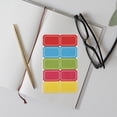thumbnail image 4 of HONMEET Multipurpose Assorted Color Name Label Stickers Portable Adhesive Tags for Price Marking, 4 of 6