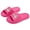 Hot Pink, variant on Women's Cushioned Non-Slip Slippers with Sea Turtle Print, Thick Sole for Indoor and Outdoor Comfort