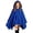 Blue, variant on Arlun Halloween Hooded Capes for Kids Vintage Festival Solid Color Irregular Hem Dress up Hood Western Cape Court Cosplay Party Fancy Outfits 2026 Yellow S