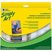 Loew-Cornell Simply Art Oil Starter Set, 12 Piece
