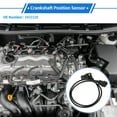 thumbnail image 2 of Unique Bargains 1 Pc Crankshaft Position Sensor for Opel for Astra 2005-2010 Sturdy Metal Plastic Black Engine Crank CKP Sensor, 2 of 6