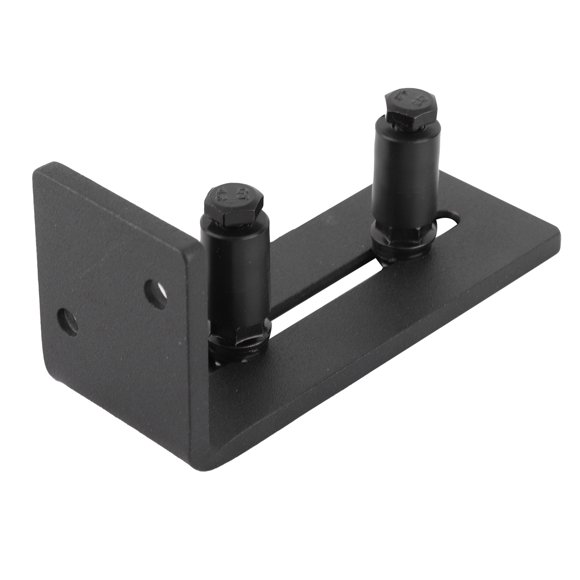 Guía De Piso Deslizante Ajustable Para Puerta De Granero, Marco De Acero De Carbono Con Rodamiento Liso, Adecuado Para Puerta De 3 Pulgadas De Espesor,