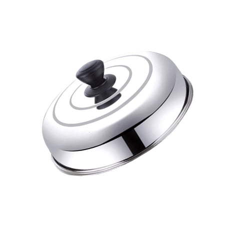HannLk Thickened Stainless steels Wok Cover Cooker Replacement Lid Cooking Pot Covers