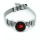 thumbnail image 1 of Rosa con espinas Pulsera pulsera pulsera de cristal amor pulsera ajustable, 1 of 2
