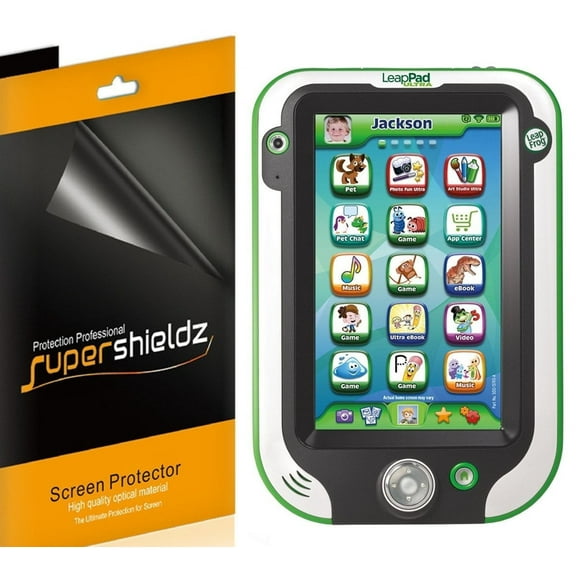 [3-Pack] Supershieldz for LeapFrog LeapPad Ultra 7 Screen Protector, Anti-Bubble High Definition (HD) Clear Shield