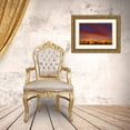 thumbnail image 3 of Grandmaison, Mike 14x11 Gold Ornate Wood Framed with Double Matting Museum Art Print Titled - Canada, Manitoba, Winnipeg Sky at sunset, 3 of 4