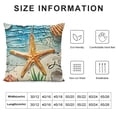 thumbnail image 5 of BANET Beach Coastal Decorative Throw Pillow Cover, Truck Porch Outdoor Home Decor, Sea Ocean Seasonal Couch Cushion Case White, 5 of 5