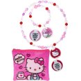 thumbnail image 2 of Hello Kitty Ensemble de Bijoux avec Brillant à Lèvres pour Filles 3+, 2 of 3