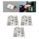 thumbnail image 5 of Sellos Transparentes, Sellos Decorativos 3 PCS Transparente DIY Interesante Para Sobres ANGGREK Decorative Stamps, 5 of 8