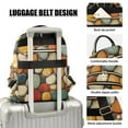 thumbnail image 4 of ALAZA Abstract Stones Art Womens Travel Laptop Backpack Large Daypack Ladies Shoulder Bags S, 4 of 7