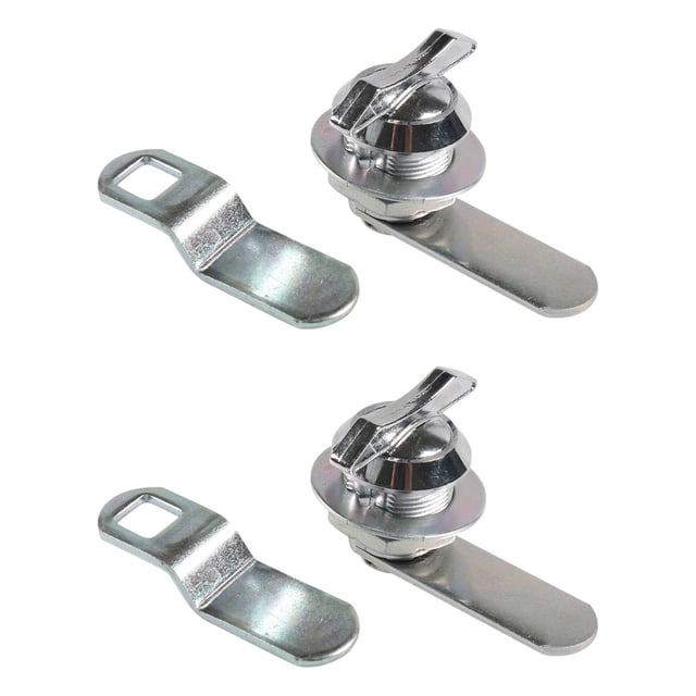 koolsoo 5/8 inch RV Offset cam Lock RV Storage Lock for Boats Vehicles files Drawers 2pcs