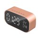 thumbnail image 1 of Bluetooth4.2 Altavoz Y Reloj Despertador Escritorio Audio Termómetro Radio Fm Llamada Manos Libres matsuzay EL013668-03, 1 of 5