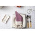 thumbnail image 2 of Smyrna Original Turkish Cloth Napkins Set of 6  100% Cotton, 18 x 18 Inches  Decorative Boho Table Napkins for Dining Table  Versatile Cloth Napkin for Dinner, Wedding and Parties Fuchsia, 2 of 5