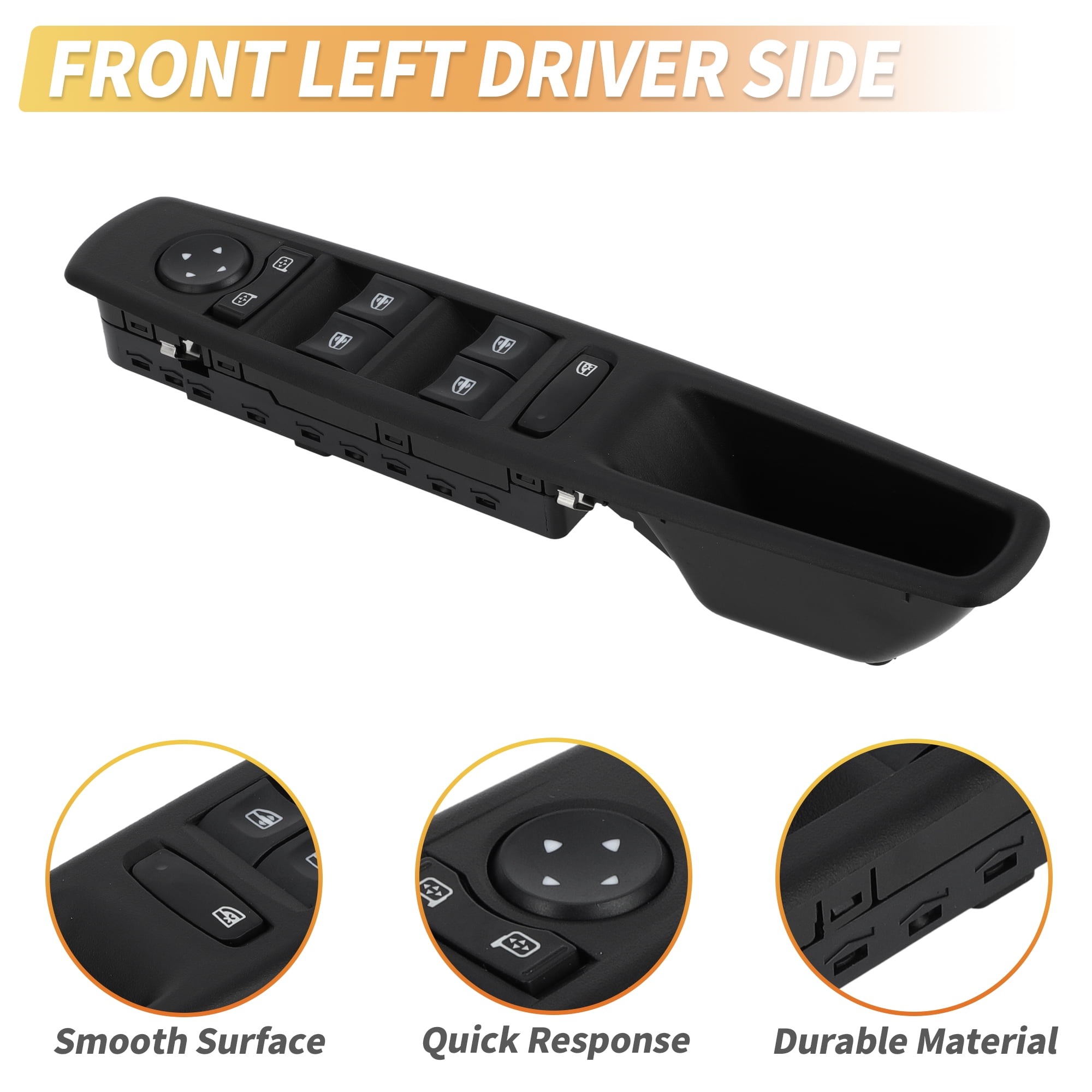 COMMANDE LEVE-VITRE AVANT GAUCHE 809610016R RENAULT SCENIC 3 Phase 1 - View #6