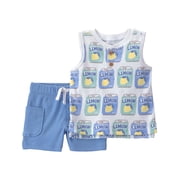 Baby Boy Outfit Set, 2-Piece, Sizes 0/3-24 Months