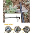 thumbnail image 4 of Hollow Hoe Gardening Hand Tools, All-Steel Hardened Shovel Weed Puller Accessories Handheld Hand Weeder, 4 of 5