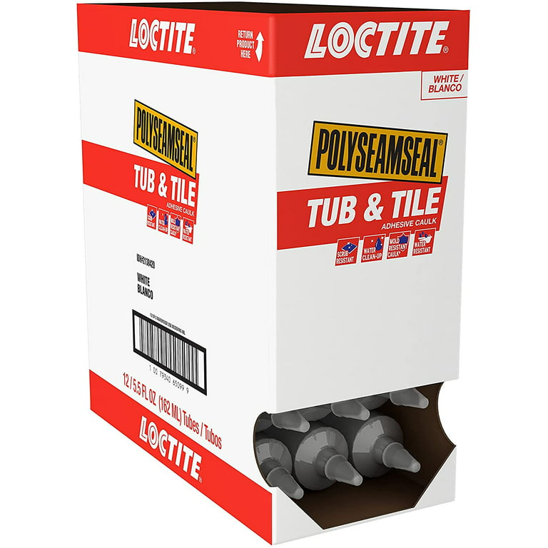 Loctite® Polyseamseal® Tub & Tile Adhesive Caulk