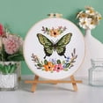 thumbnail image 6 of Embroidery Set Embroidery Starter Kits Butterfly Floral Embroidery Kits, 6 of 20