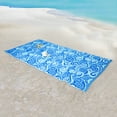 thumbnail image 4 of Mainstays Blue Waves Beach Towels 2-Pack, Size 72" x 36", 4 of 13