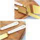 thumbnail image 3 of Uego de Cuchillos y Servidores para Tartas, Juego de Pasteles de Corte de Acero Inoxidable Dorado, Juego de Servir Tartas para Servir Pastel de Boda, Cumpleaños, Fiestas (Blanco), 3 of 4