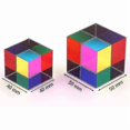 thumbnail image 4 of L40 Kbxlife Mixed Color Cube 47mm (1.9")cube For Home Or Office Toy Science Learning Cube Easter Prism Desktop Toy Home Ornament, 4 of 5