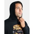 thumbnail image 4 of Netflix Stranger Things, Men's & Big Men's Graphic Hoodie, Hellfire, Sizes XS-5XL, 4 of 5