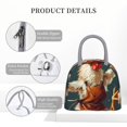 thumbnail image 4 of Balery Chef Chicken With Beer Bottles Bolsa de Almuerzo para Mujeres, Caja de Almuerzo, Bolsa de Almuerzo Pequeña Impermeable, Tote de Almuerzo Reutilizable con Gran Capacidad, 4 of 6