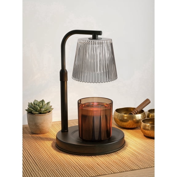 Candle Warmer Lamp with Timer & Height Adjustable, Dimmable Electric Wax Melt Warmer for Jar Candles, Birthday Gifts for Women New Home Decor
