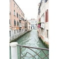 thumbnail image 2 of Nan 17x24 Black Ornate Wood Framed with Double Matting Museum Art Print Titled - Venice Canal I, 2 of 4
