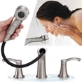 thumbnail image 5 of PROOX 8 in. Widespread Double Handle Bathroom Faucet with Pull Out Sprayer, 5 of 9