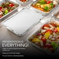 thumbnail image 7 of Stock Your Home Aluminum Pans with Lids (50-Pack) - 2 Lb Disposable Foil Takeout Containers, 7 of 7