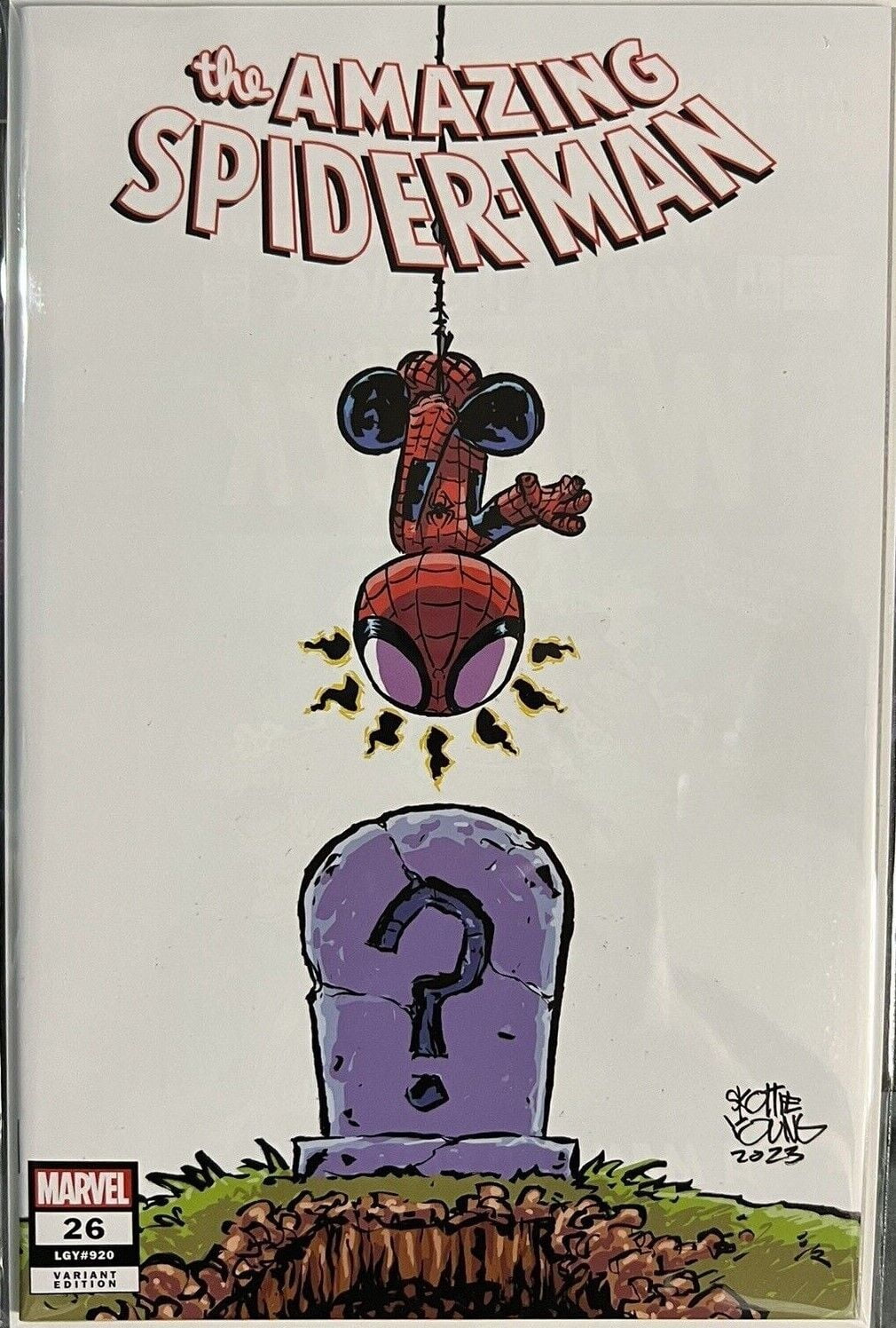 Amazing Spider-Man #26 Skottie Young Limited Variant Cover Edition. NM